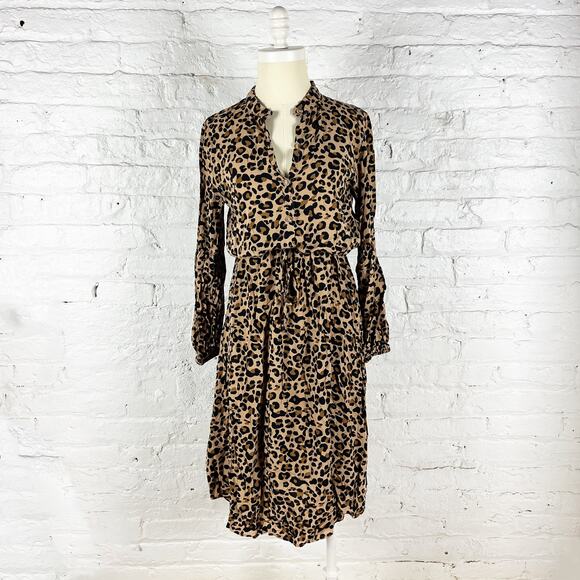 Unbranded Dresses & Skirts - Women's leopard print pullover dress Size Medium